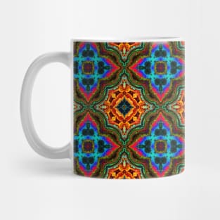 Moroccan arabic oriental tile pattern Mug